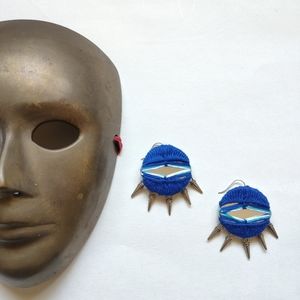 🧿 Evil Eye Embroidery Studs